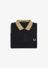 Fred Perry Polo's Collar detail polo shirt - black