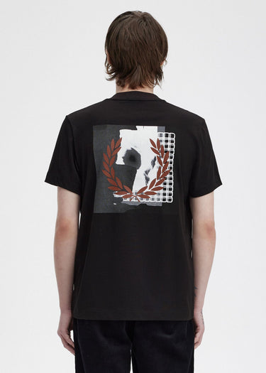 Fred Perry T-shirts Rave graphic t-shirt - black