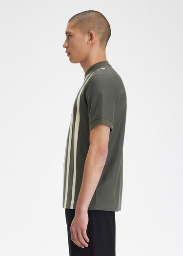 Fred Perry T-shirts  Gradient stripe t-shirt - field green