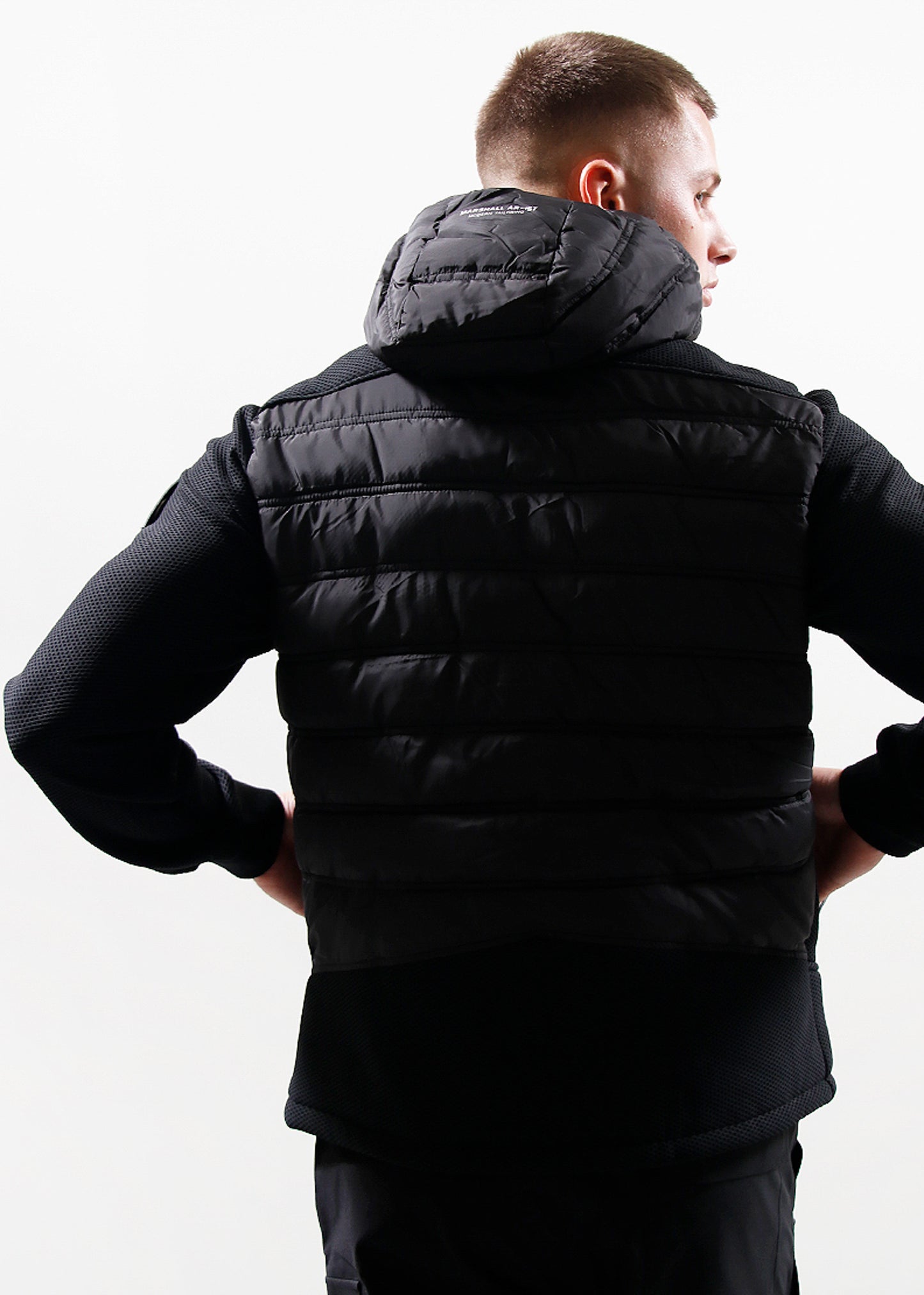 Marshall Artist Jassen Hybrid softshell jacket - black