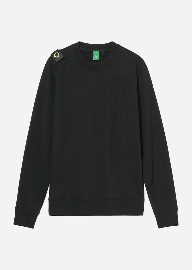 MA.Strum Truien Mastrum crew sweat - jet black