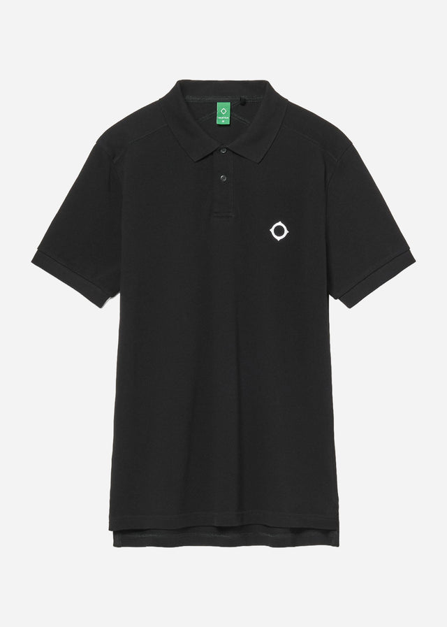 MA.Strum Polo's Mastrum pique polo - jet black