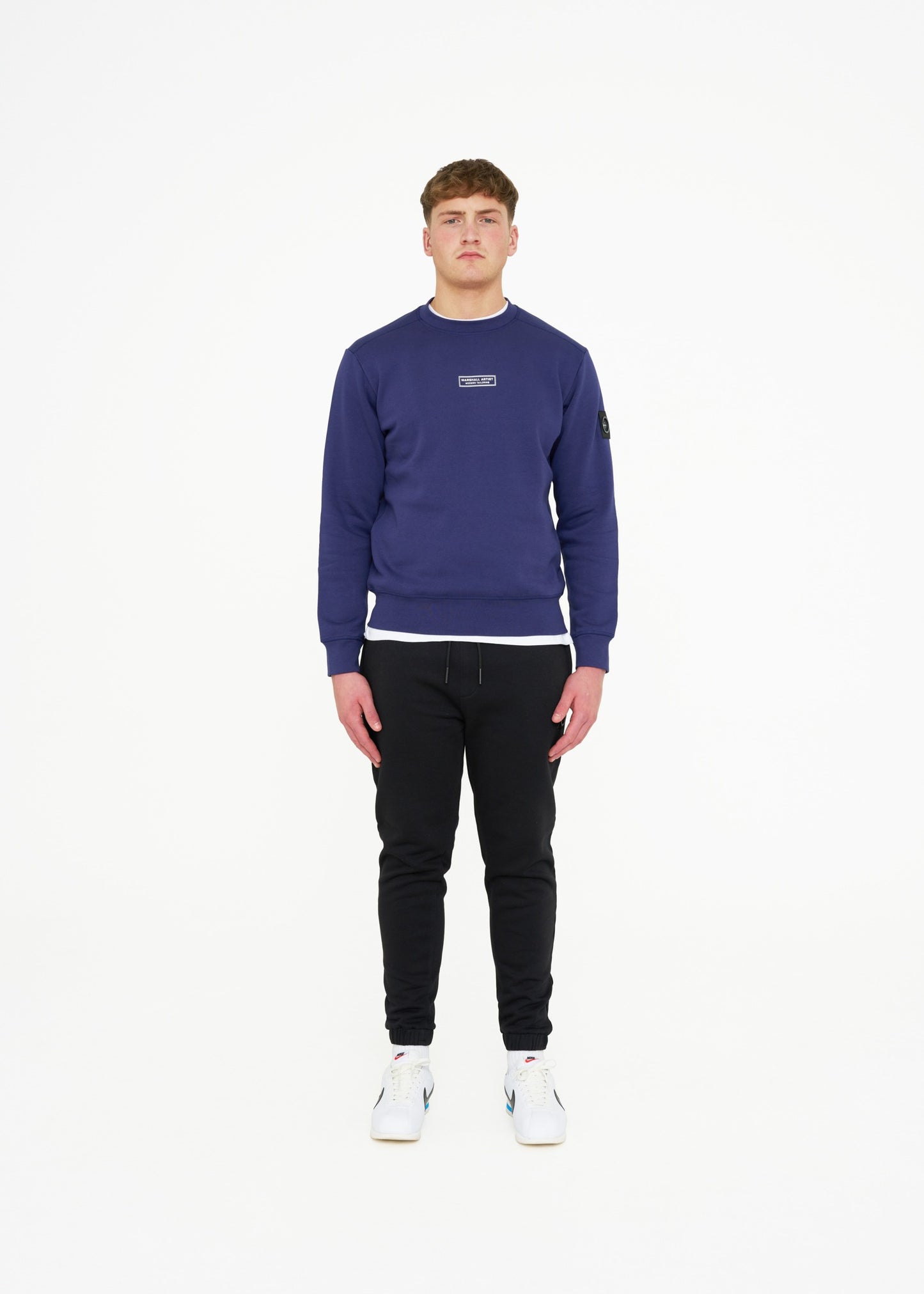 Marshall Artist Truien Siren crewneck - monarch blue
