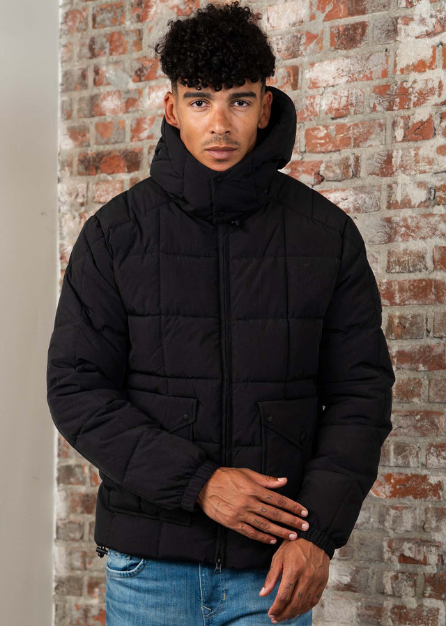 Marshall Artist Jassen Yukon bubble jacket - black