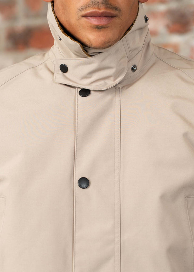 Barbour Jackets Winter ashby waterproof jacket - washed stone