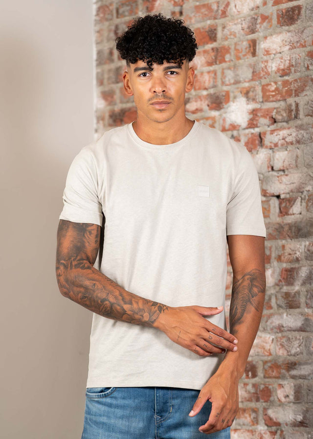Hugo Boss T-shirts Tales - light beige