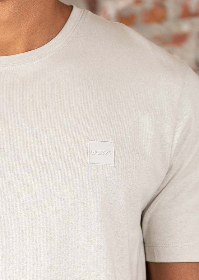 Hugo Boss T-shirts Tales - light beige