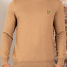 Lyle & Scott Truien Cotton merino crew neck jumper - tigers eye