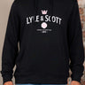 Lyle & Scott Hoodies Cheers to traditional graphic hoodie - jet black