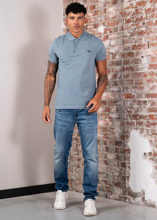 Fred Perry Polo's Plain polo - stockport blue navy