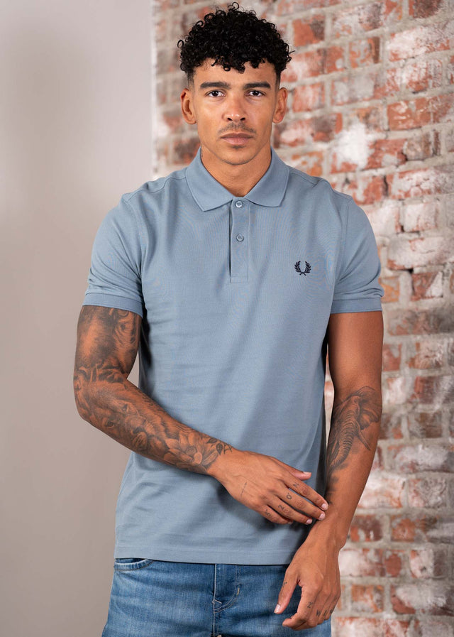 Fred Perry Polo's Plain polo - stockport blue navy