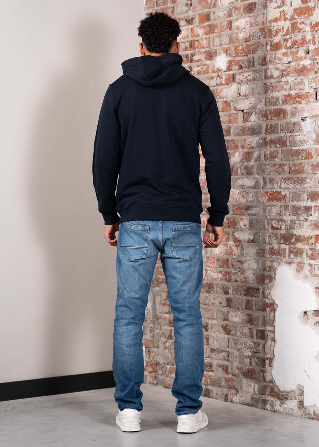 Lyle & Scott Cardigans Zip through hoodie - dark navy