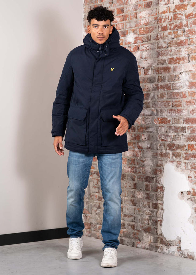 Lyle & Scott Jassen Membrane parka - dark navy