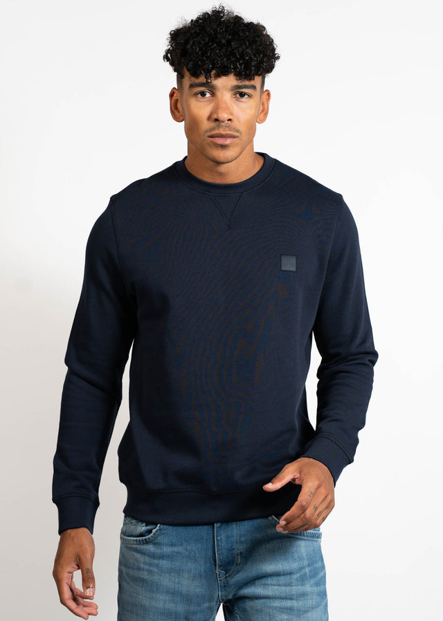 Hugo Boss Truien Westart sweater - dark blue