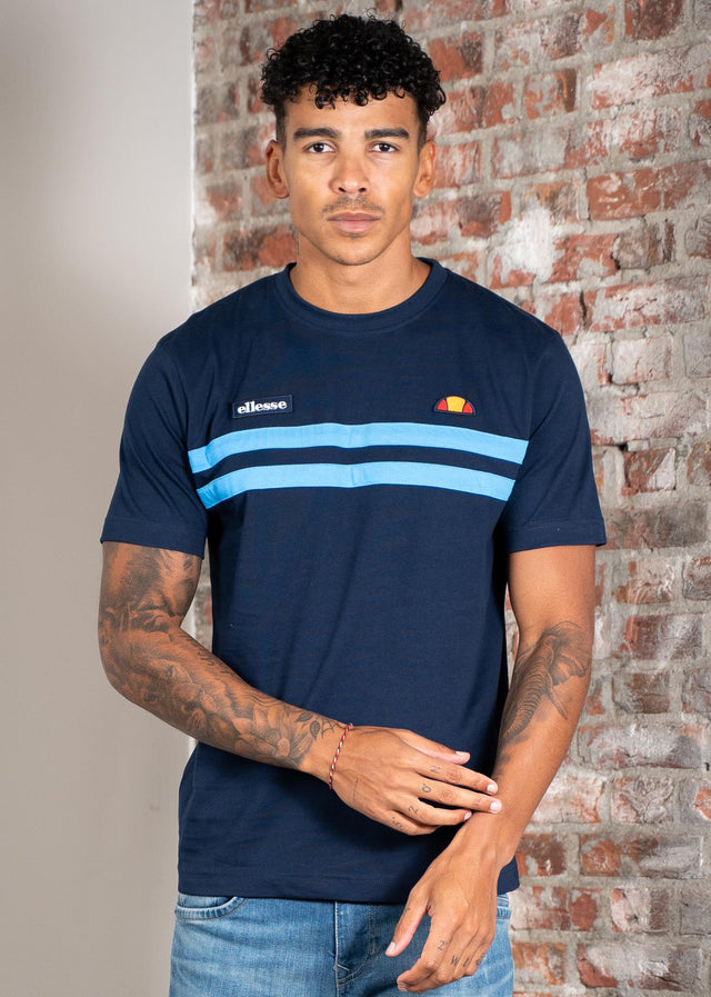 Ellesse T-shirts Venire tee - navy blue