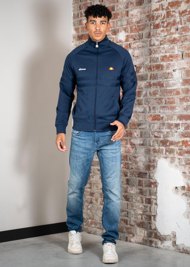 Ellesse Cardigans Rimini track jacket - navy mono