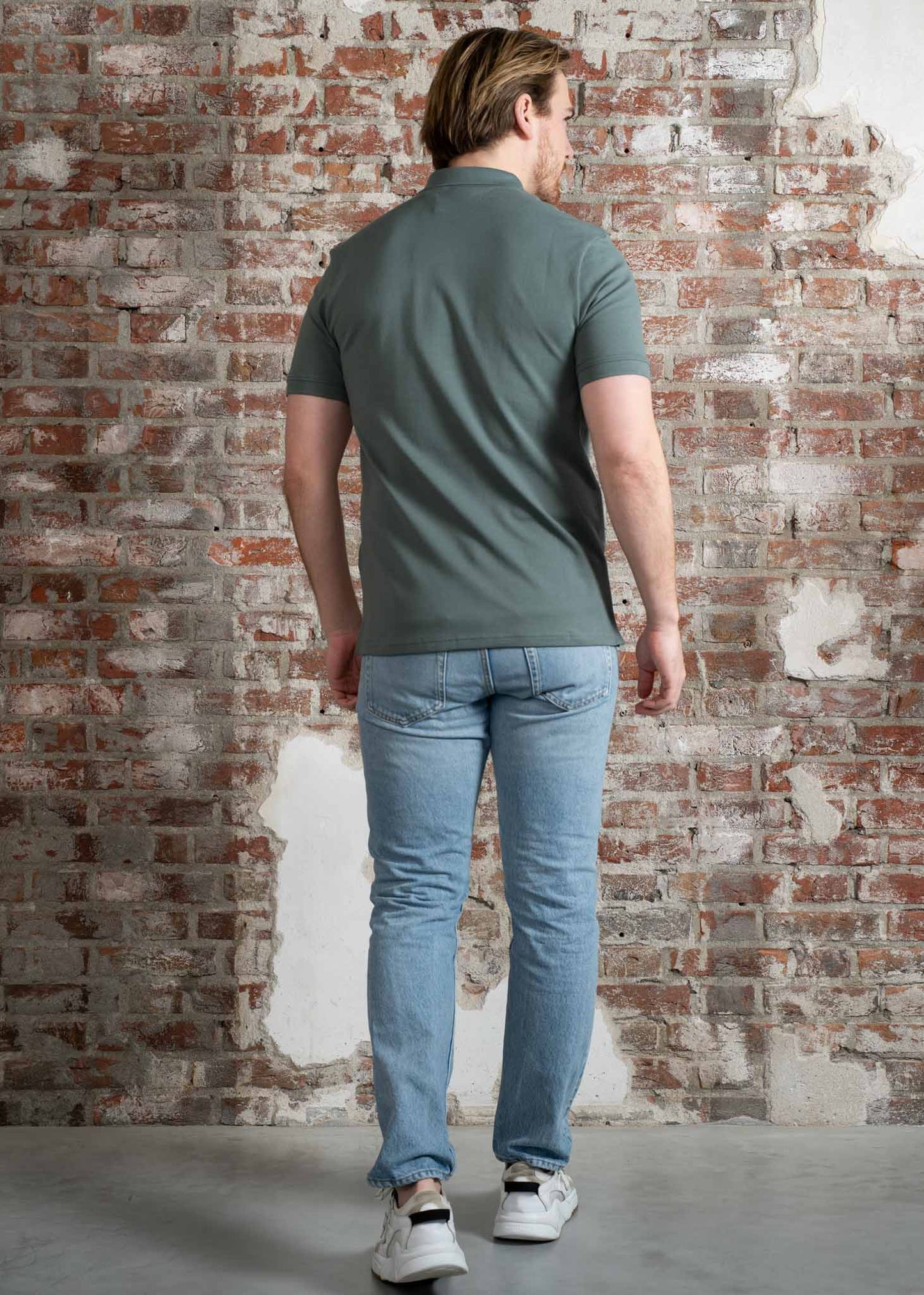 Lyle & Scott Polo's Plain polo shirt - green mercurial