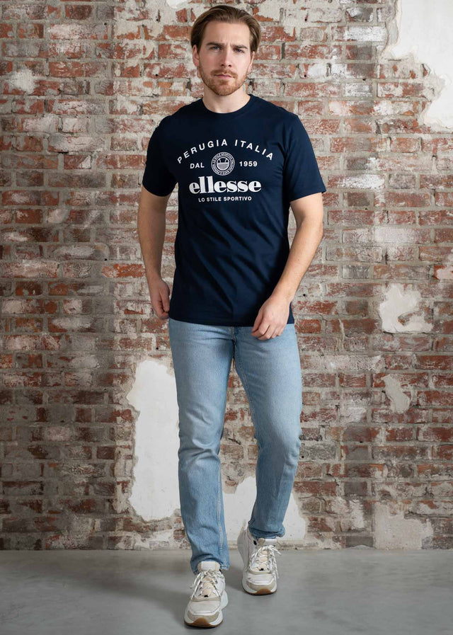 Ellesse T-shirts Pepito tee - navy
