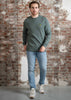 Lyle & Scott Truien Crew neck sweatshirt - green mercurial