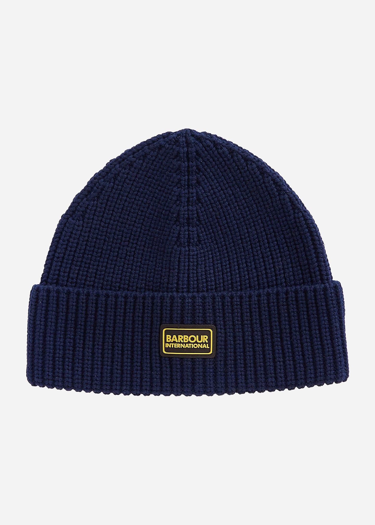Barbour International Mutsen Sweeper legacy knit beanie - navy