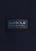 Barbour International Truien Cotton half zip knit - international navy