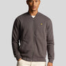 Lyle & Scott Vesten Jersey bomber - gunmetal