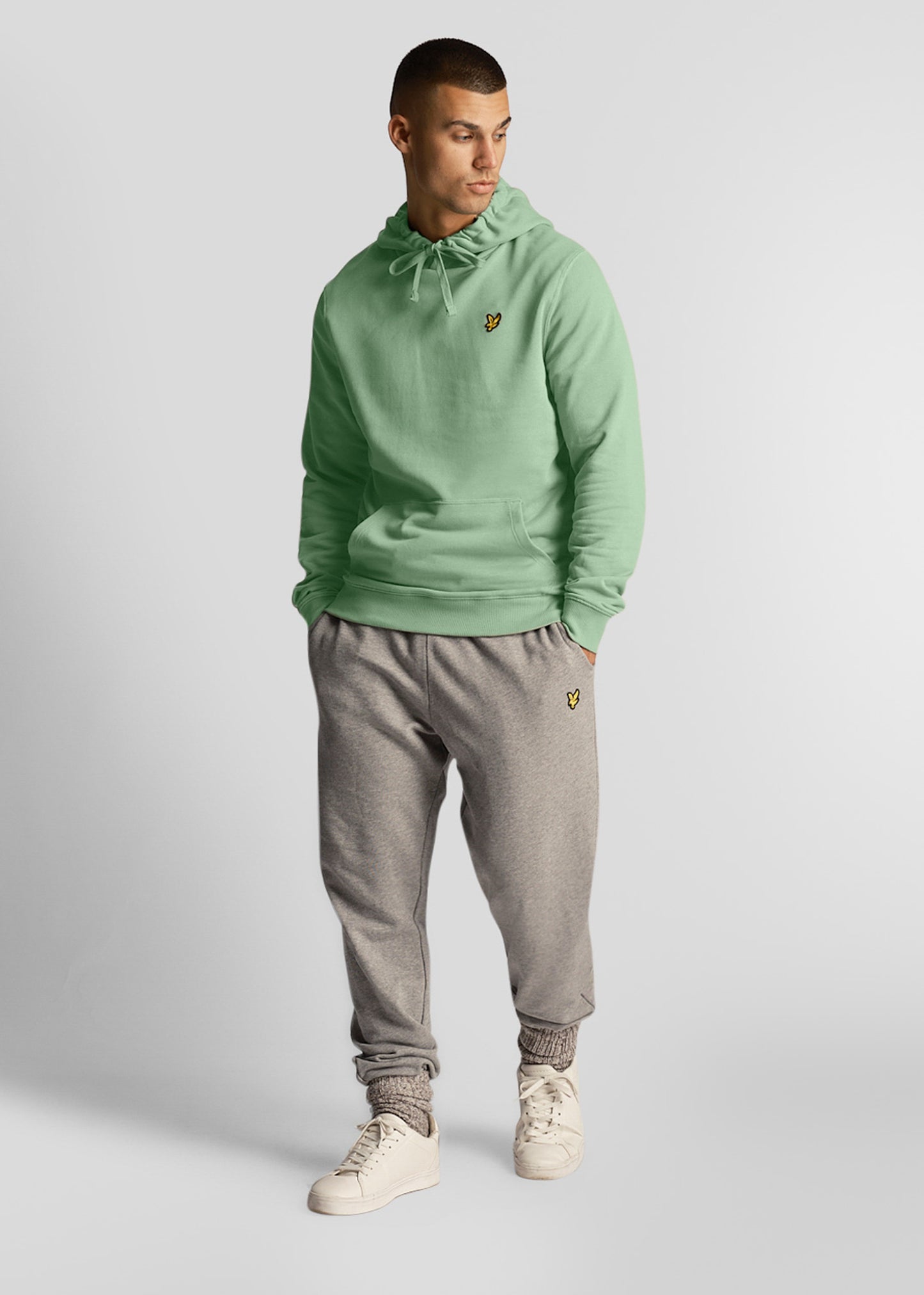 Lyle & Scott Hoodies Pullover hoodie - glencoe green