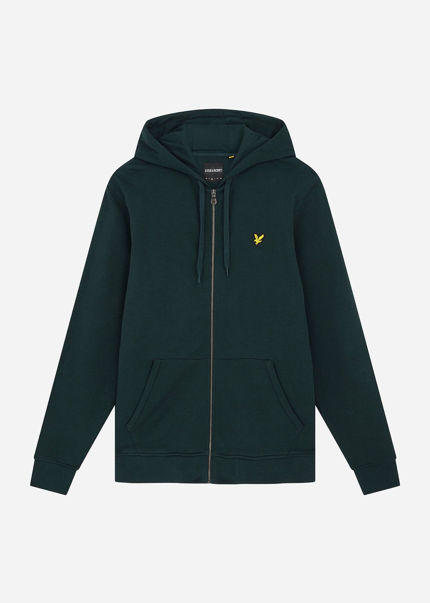 Lyle & Scott Vesten Zip through hoodie - dark green