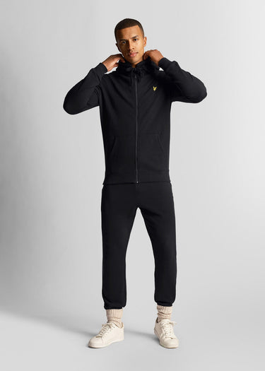 Lyle & Scott Vesten  Zip through hoodie - jet black