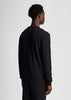 Lyle & Scott Truien Tonal eagle crew neck sweatshirt - jet black