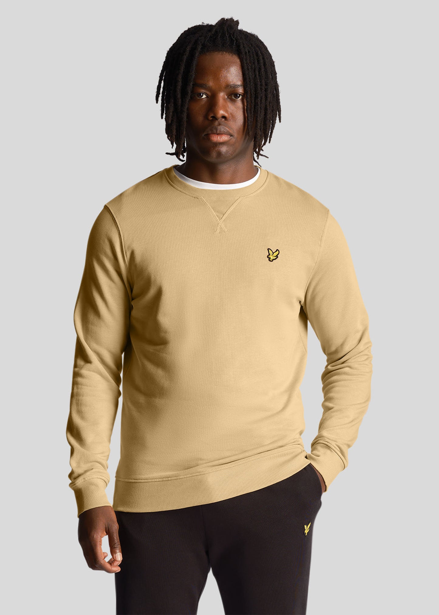 Lyle & Scott Truien Crew neck sweatshirt - cairngorms khaki