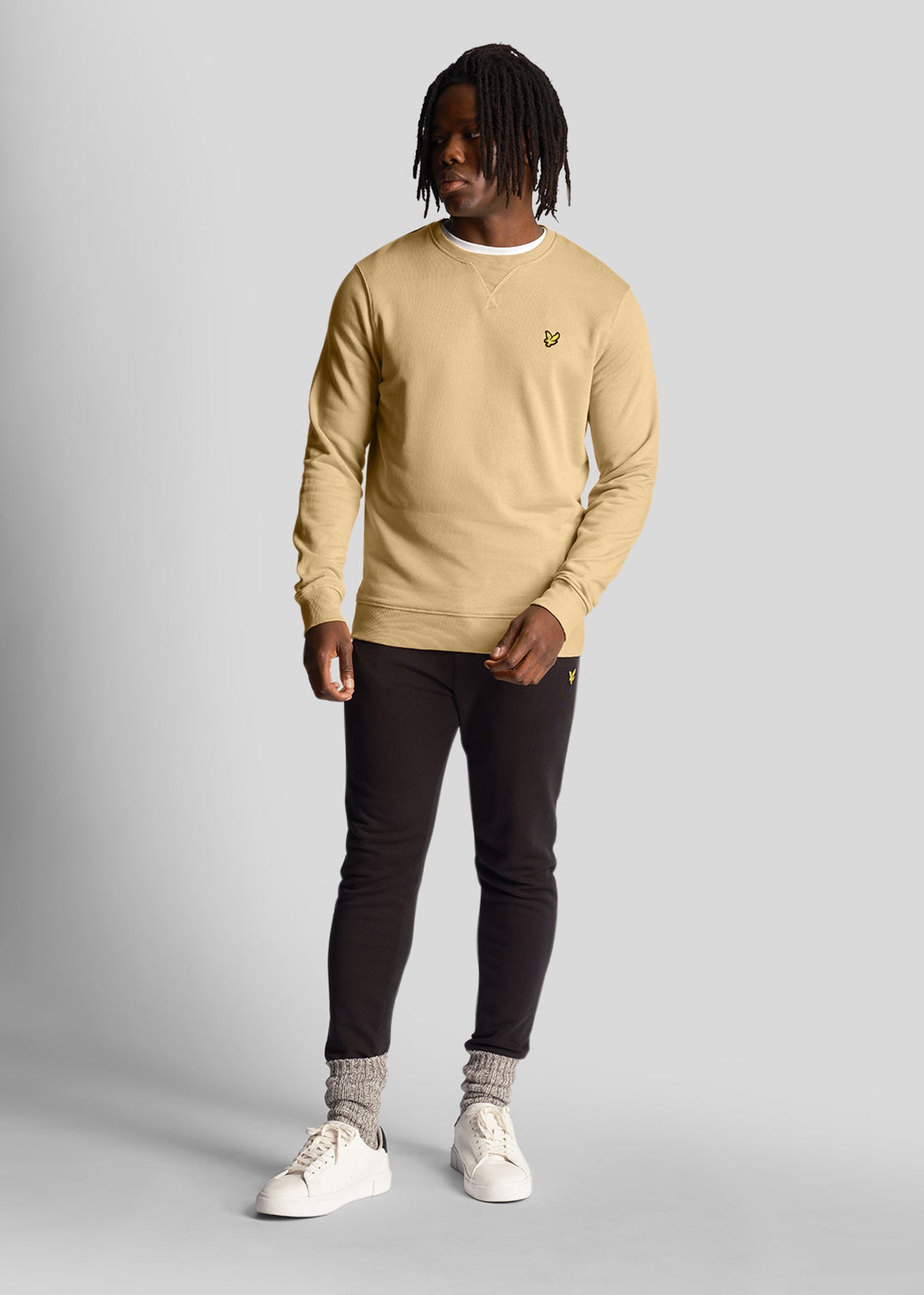 Lyle & Scott Truien Crew neck sweatshirt - cairngorms khaki