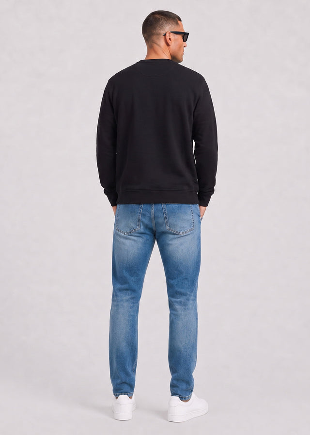 Lyle & Scott Sweaters Crew neck sweatshirt - jet black