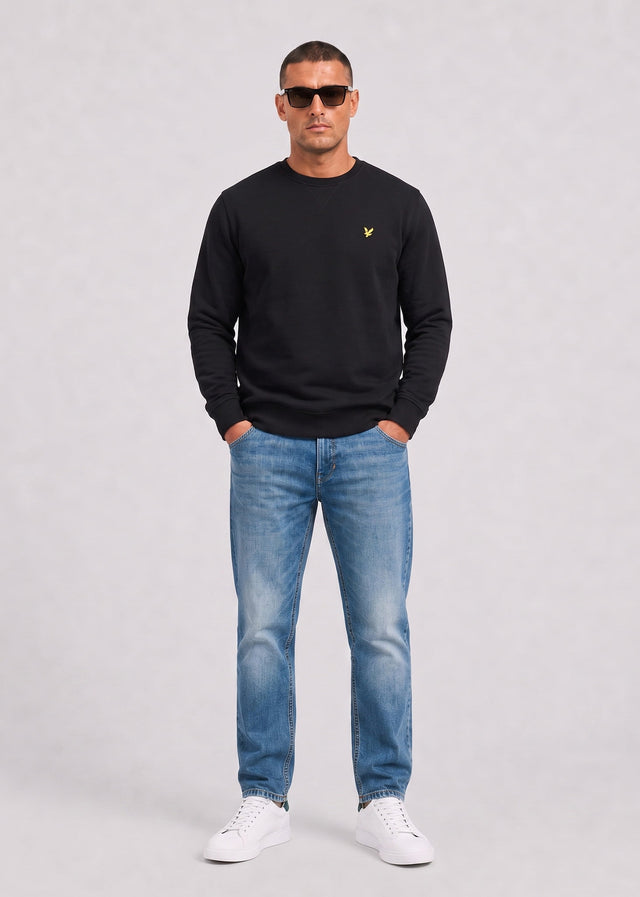 Lyle & Scott Sweaters Crew neck sweatshirt - jet black