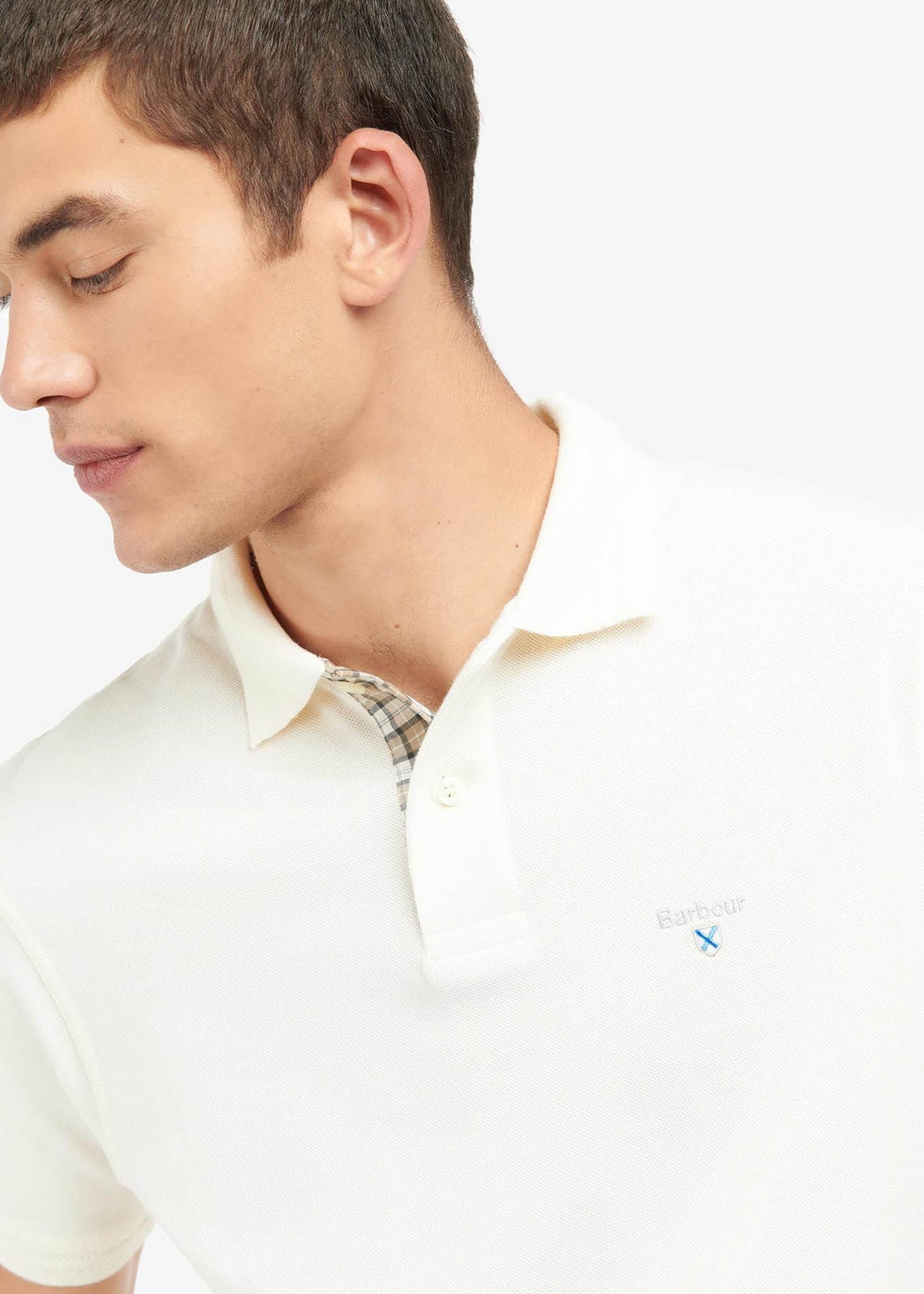 Harrowgate polo - whisper white