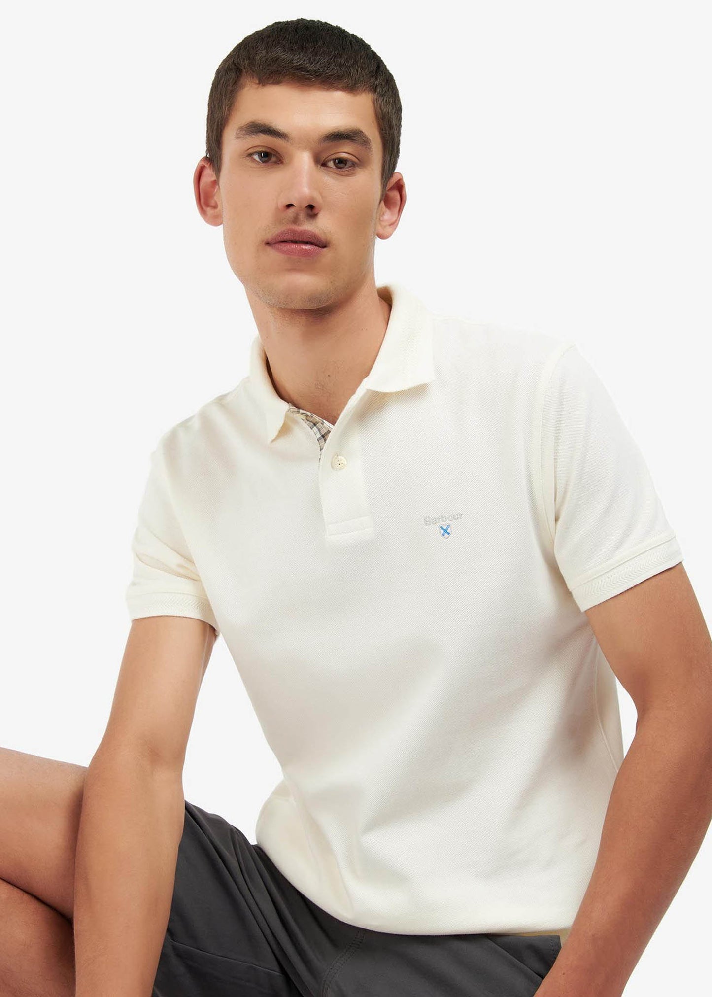 Harrowgate polo - whisper white