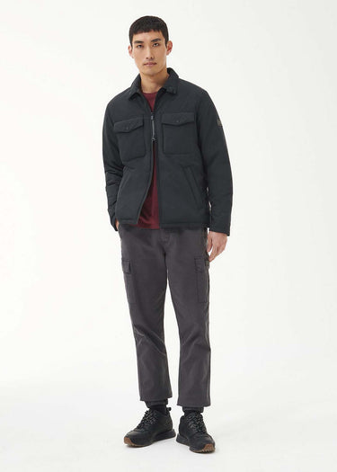 Barbour International Jassen  District quilt - black