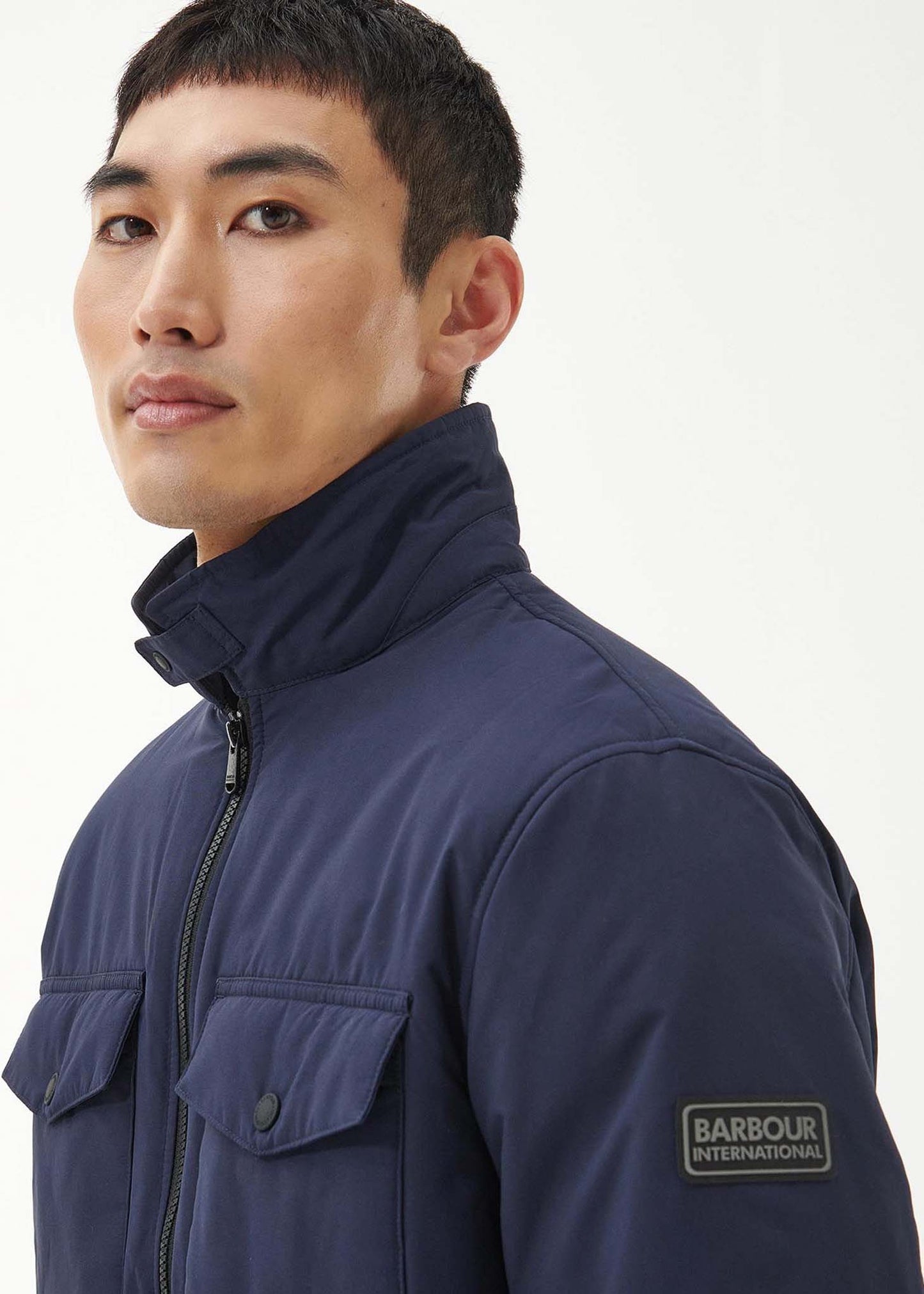 Barbour International Jassen District quilt - night sky