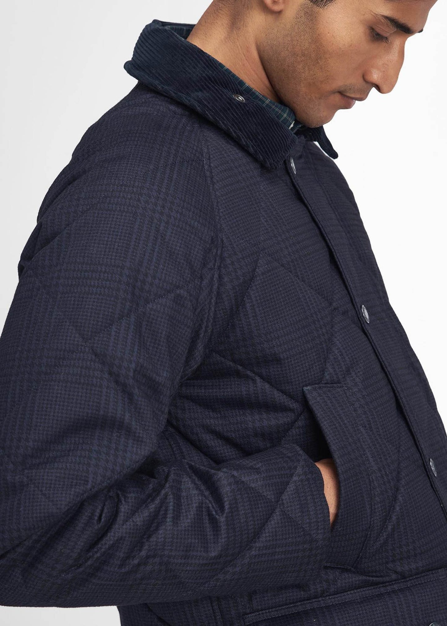 Barbour Jassen Winter bedale quilted jacket - dark navy