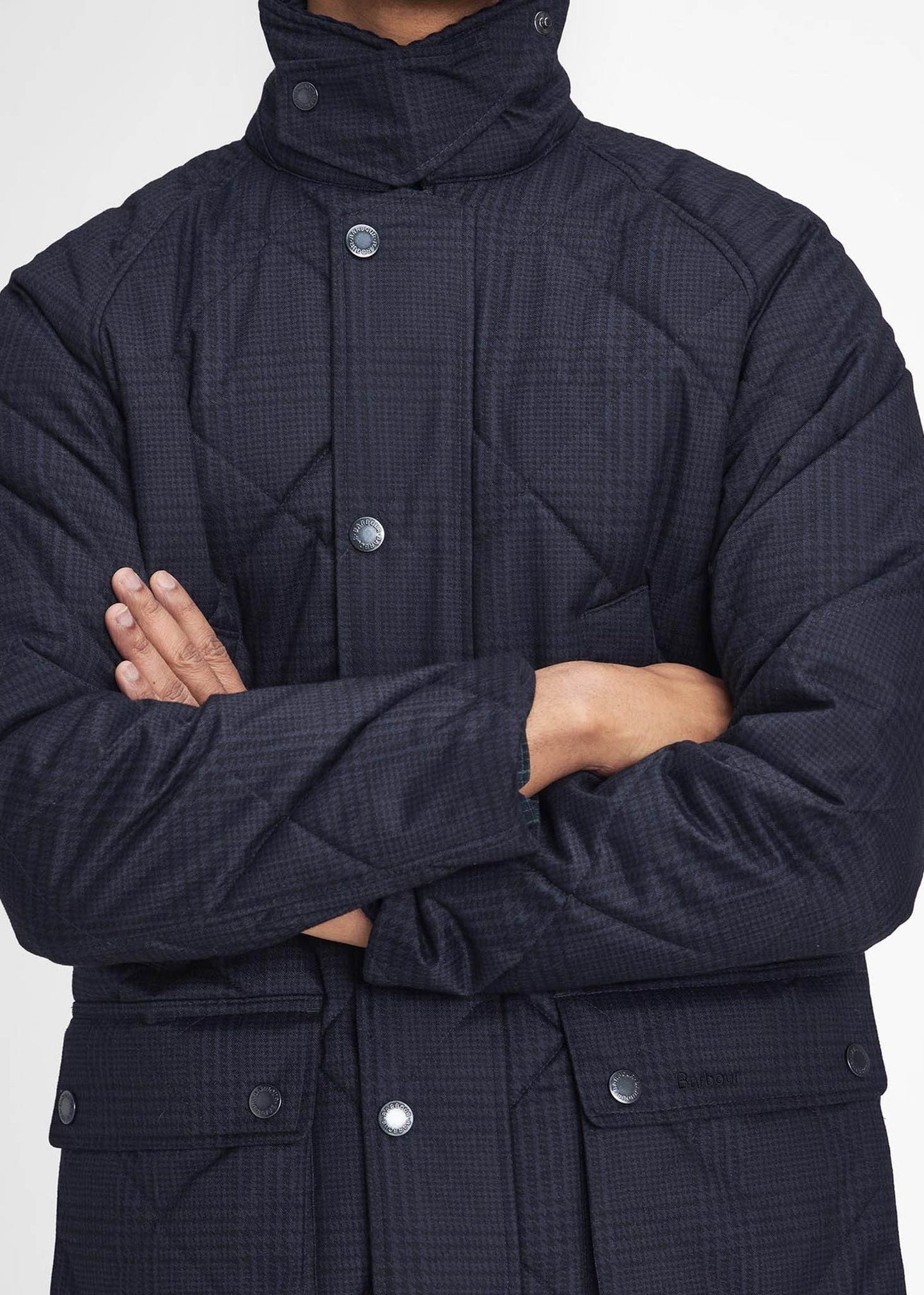 Barbour Jassen Winter bedale quilted jacket - dark navy