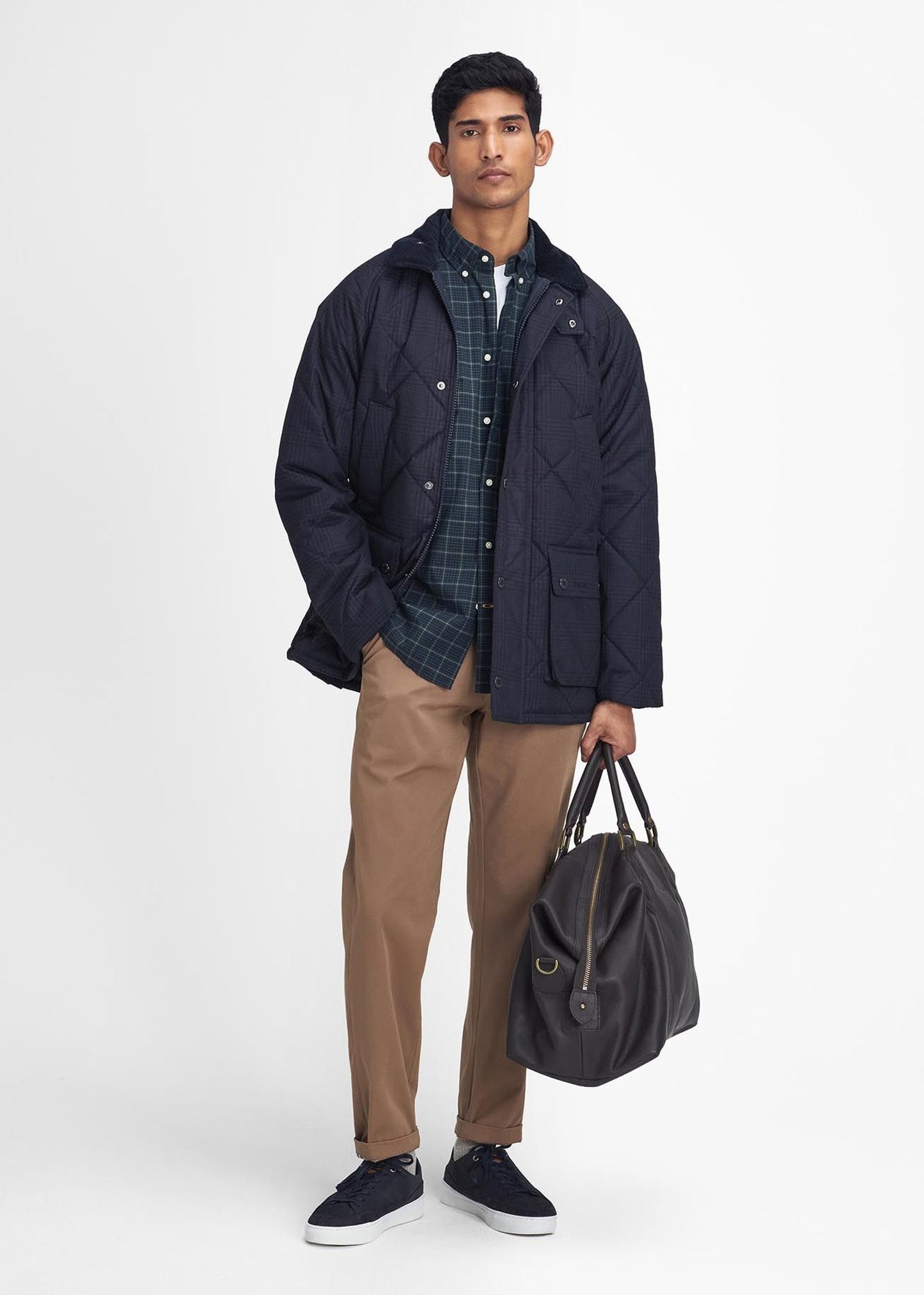 Barbour Jassen Winter bedale quilted jacket - dark navy