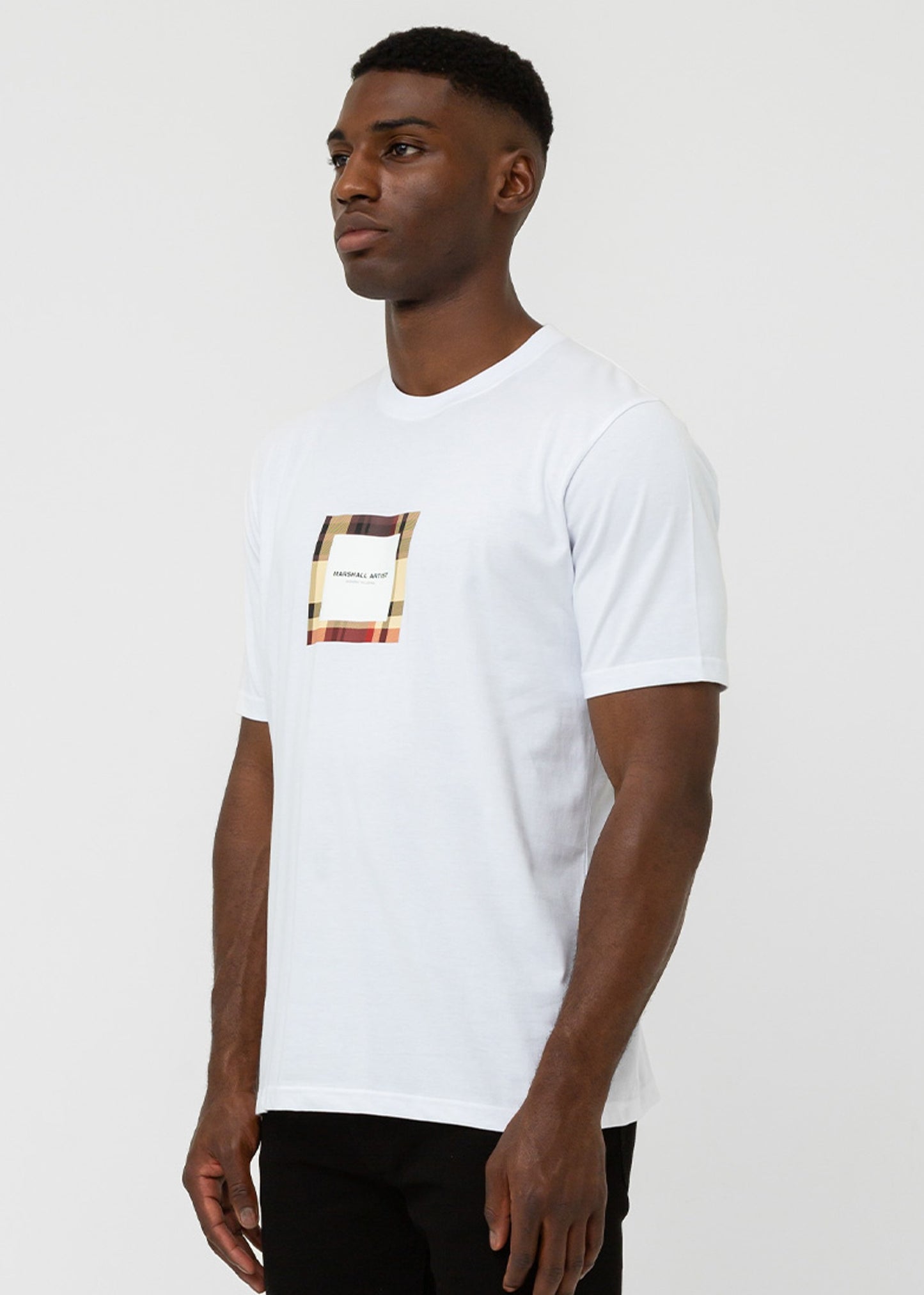 Marshall Artist T-shirts UK ism box logo t-shirt - white