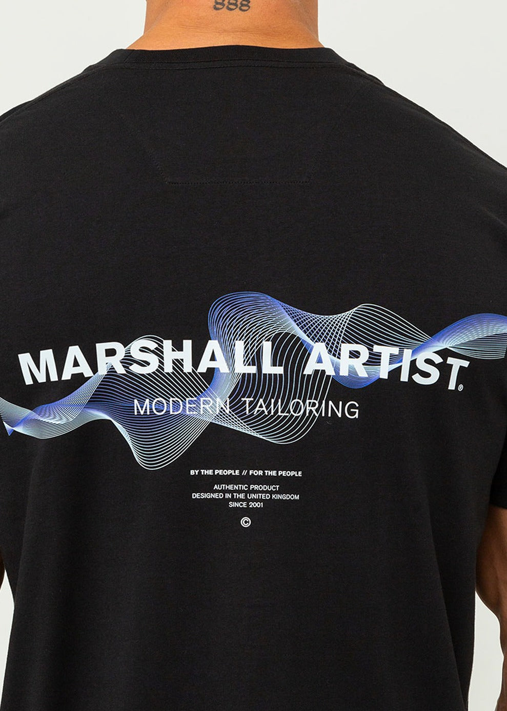 Marshall Artist T-shirts Wireframe graphic t-shirt - black