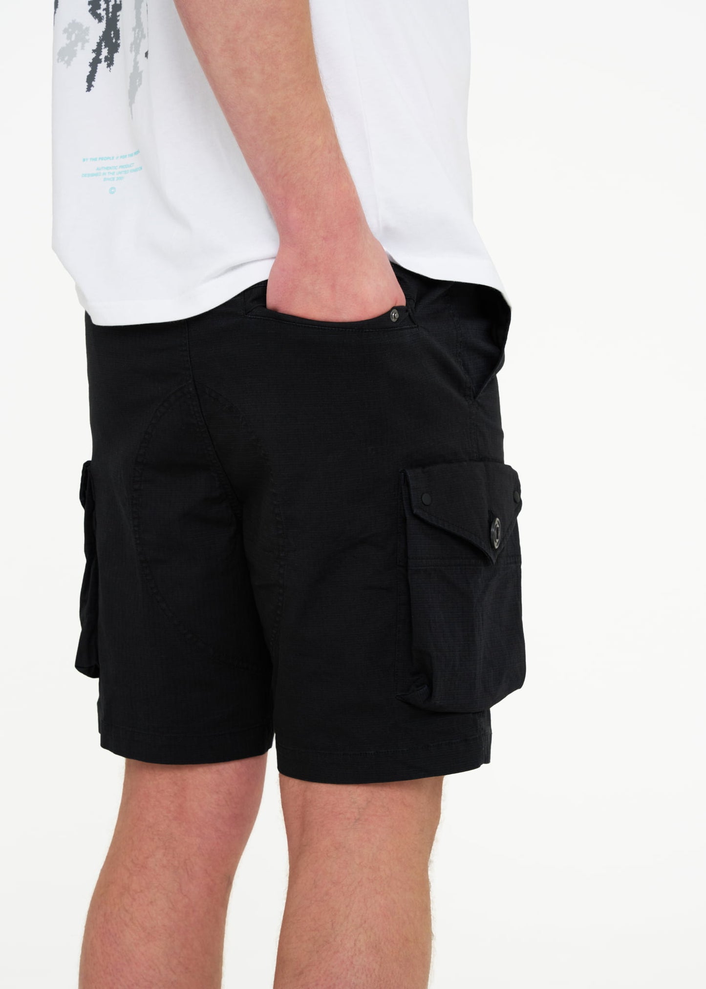 Marshall Artist Korte Broeken Arniston cargo - short - black