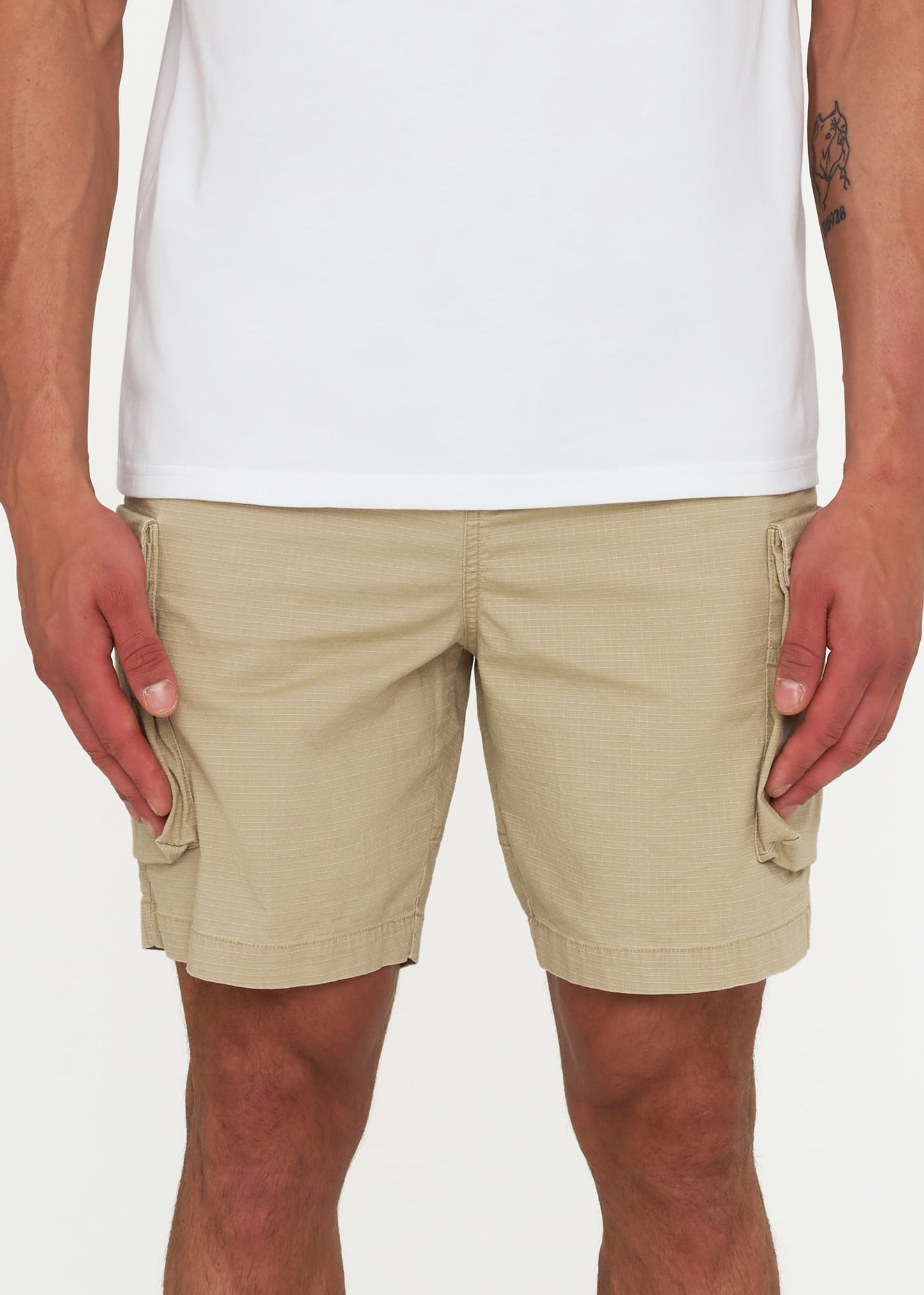 Marshall Artist Korte Broeken Arniston cargo short - stone