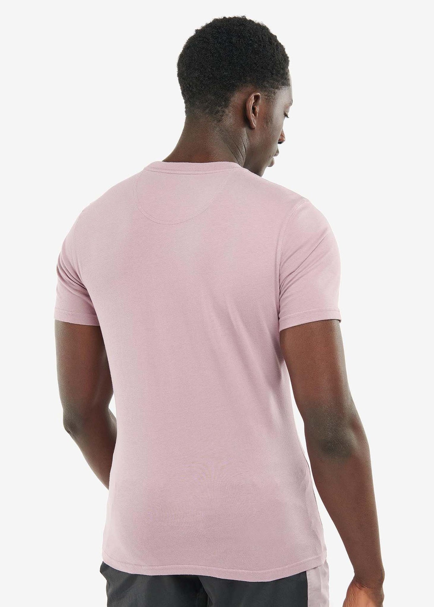 Small logo tee - dk thistle