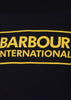Barbour International T-shirts Essential large logo tee - black
