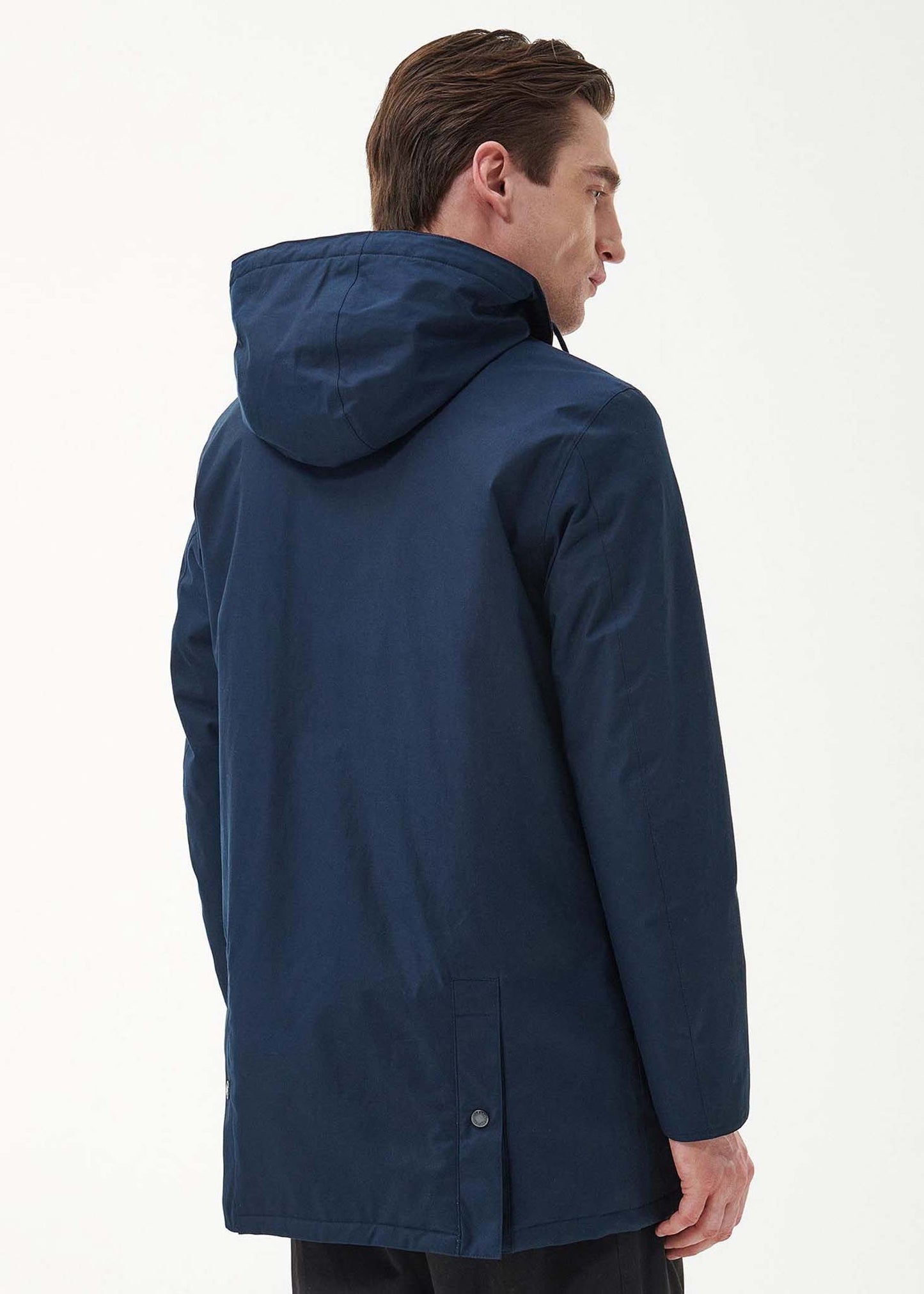 Barbour Jassen Chelsea mac jacket - navy forest mist