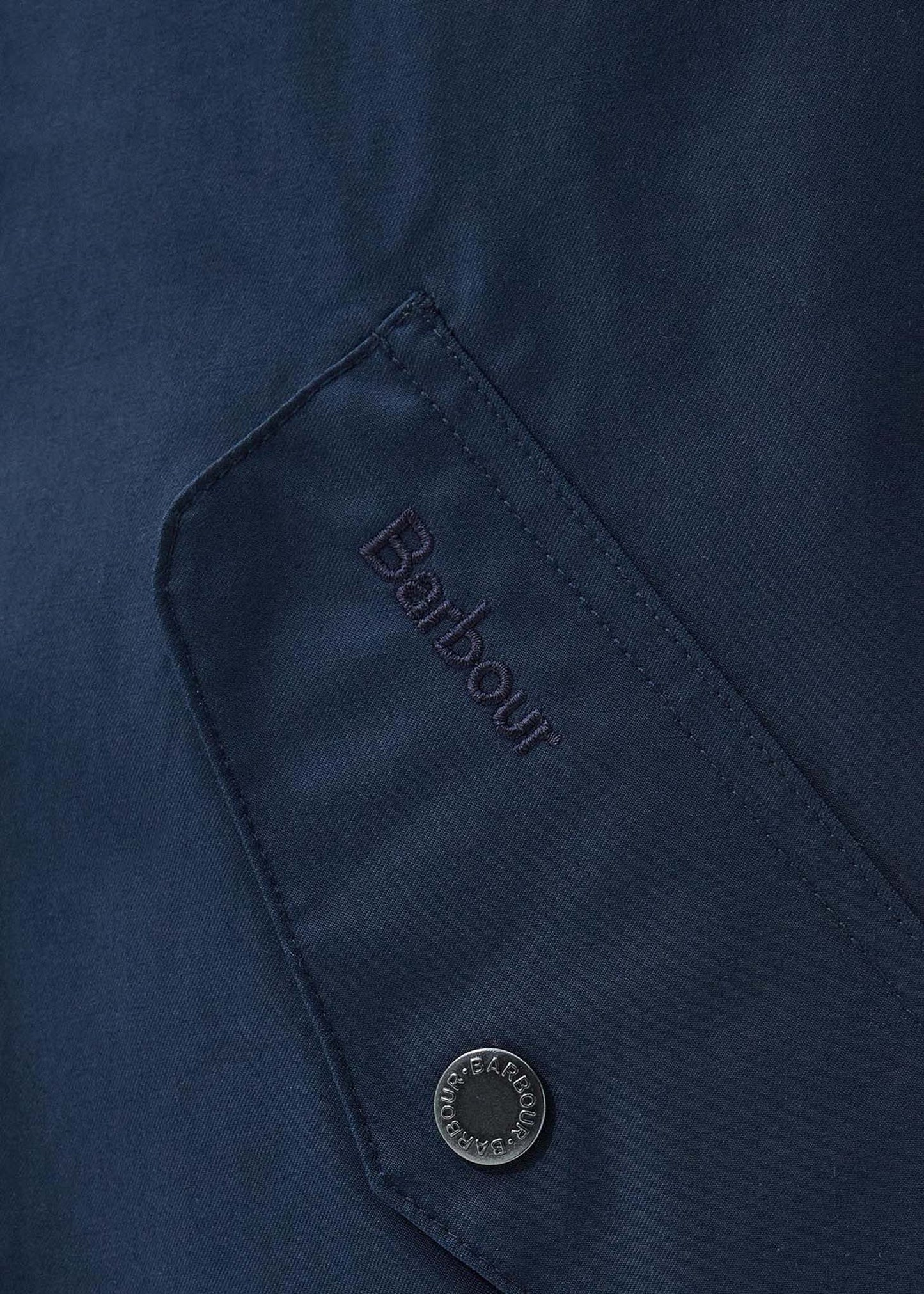 Barbour Jassen Chelsea mac jacket - navy forest mist