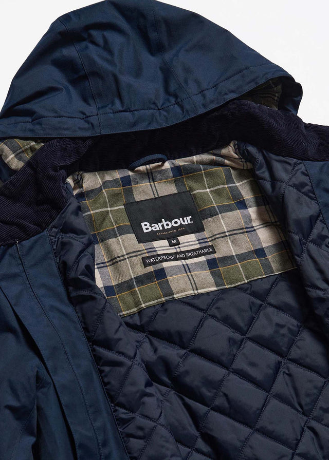 Barbour Jackets Chelsea mac jacket - navy forest mist